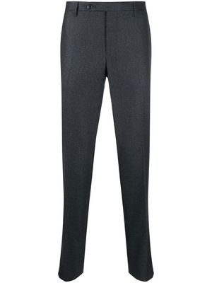 Rota virgin-wool slim-cut trousers - Grey