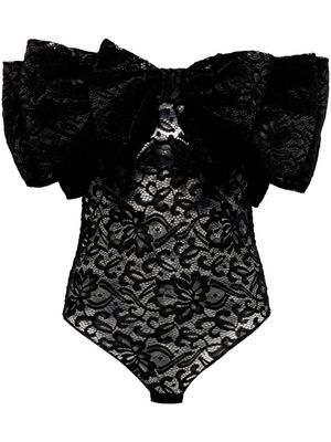 ROTATE bow-detailing lace to - Black