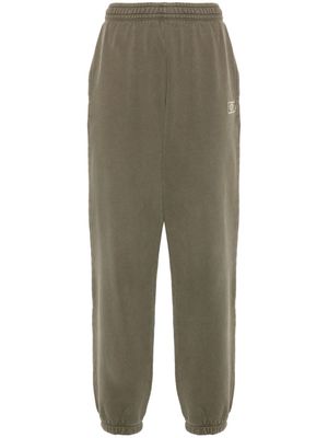 ROTATE Enzyme cotton track pants - Green
