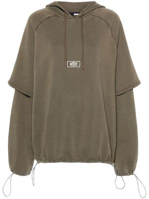 ROTATE Enzyme organic cotton hoodie - Green