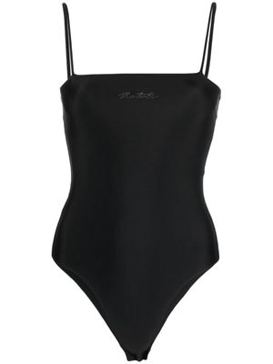 ROTATE Firm Thin logo-embellished bodysuit - Black