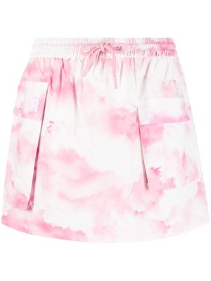 ROTATE Katinka printed mini skirt - Pink