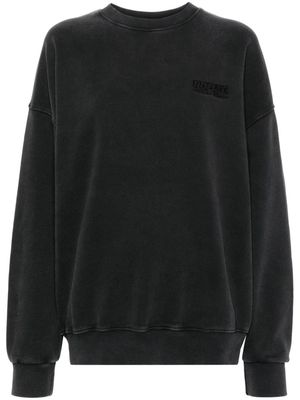 ROTATE logo-patches organic-cotton sweatshirt - Black