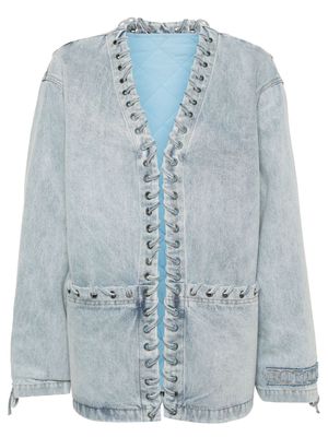 ROTATE organic cotton denim jacket - Blue