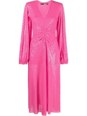 ROTATE sequin-embellished dress - Pink