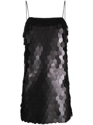 ROTATE sequin-embellished minidress - Black