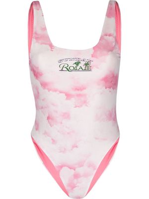 ROTATE Sunday Cismione one-piece swimsuit - Pink
