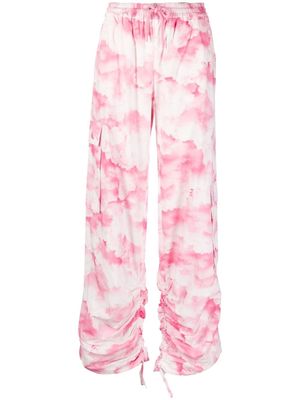 ROTATE Sunday Silla cargo trousers - Pink
