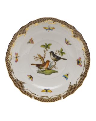 Rothschild Bird Brown Motif 05 Salad Plate