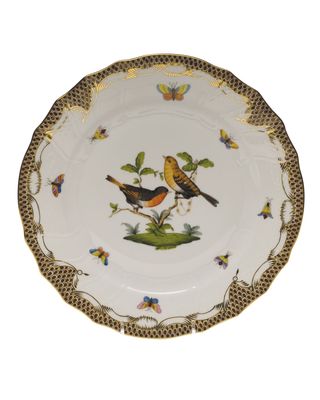 Rothschild Bird Brown Motif 09 Dinner Plate