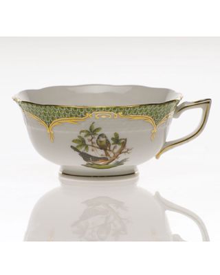 Rothschild Bird Green Motif 02 Tea Cup