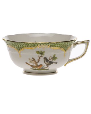 Rothschild Bird Green Motif 05 Tea Cup