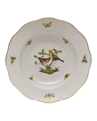Rothschild Bird Motif 9 Rim Soup Plate