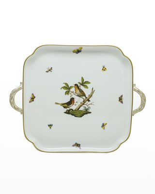 Rothschild Bird Square Tray with Handles