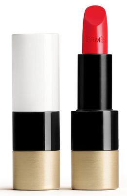 Rouge Hermes - Satin lipstick in 64 Rouge Casaque
