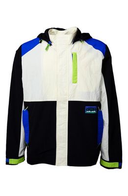 Round Two Colorblock Jacket in Multi