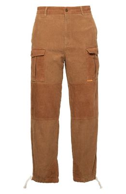 Round Two Corduroy Cargo Hiking Pants in Brown
