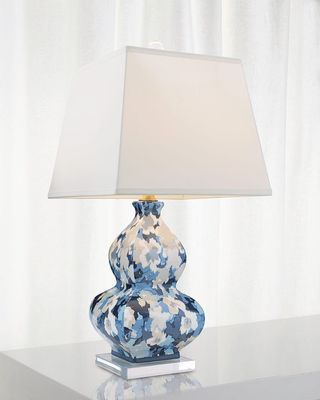 Rousham Blue Lamp