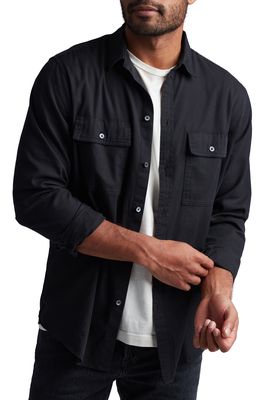 ROWAN Warwick Button-Up Shirt in Washed Black