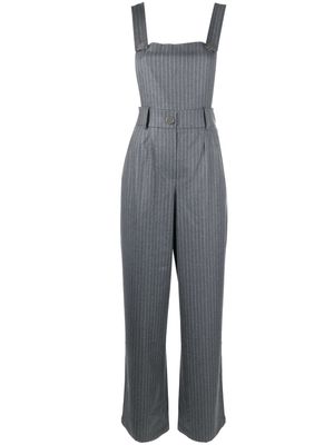 Rowen Rose check-pattern jumpsuit - Grey