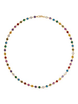 Roxanne Assoulin Diamond Life gemstone necklace - Gold