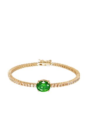 Roxanne Assoulin Emerald City cubic-zirconia bracelet - Gold