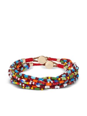 Roxanne Assoulin Hippie Dippie beaded bracelet - Red
