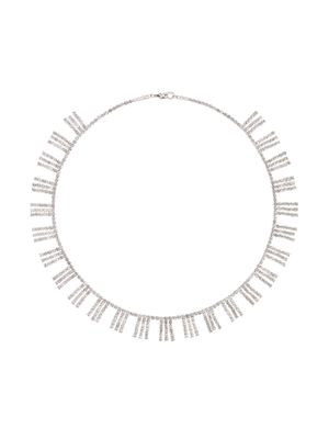 Roxanne Assoulin On The Fringe crystal necklace - Silver