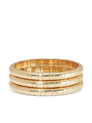 Roxanne Assoulin Rush three-piece bracelets - Gold
