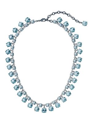 Roxanne Assoulin The Ice Breaker crystal necklace - Blue