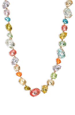 ROXANNE ASSOULIN The Mad Merry Marvelous Crystal Necklace in Gold/Multi