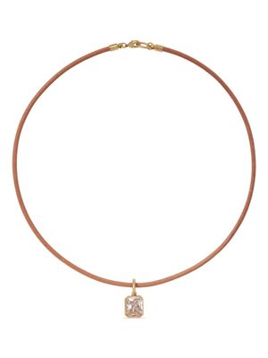 Roxanne Assoulin The Raj leather necklace - Gold