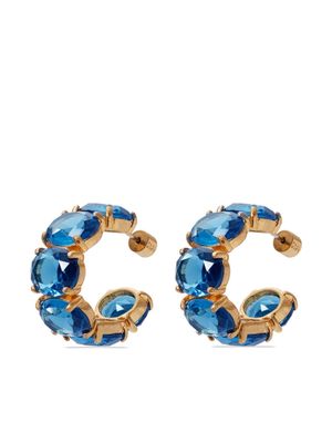Roxanne Assoulin The Royals hoop earrings - Blue