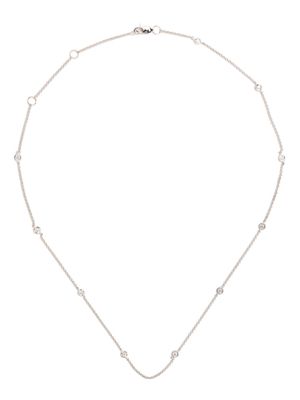 Roxanne First 14kt white gold Dot diamond necklace - Silver