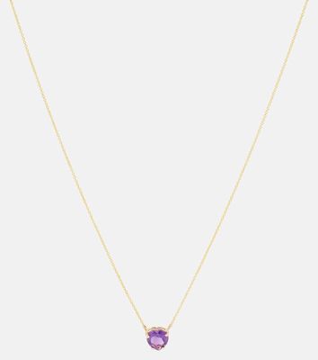 Roxanne First Honor's Lilac Heart 14kt gold necklace with amethyst