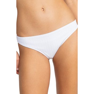 Roxy Aruba Bikini Bottoms in Bright White 