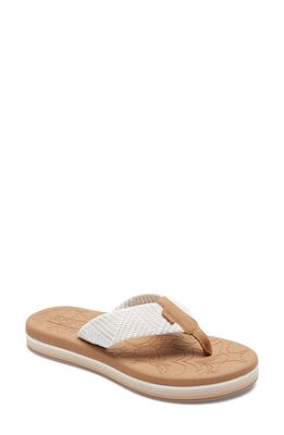 Roxy Colbee Platform Flip Flop in Natural