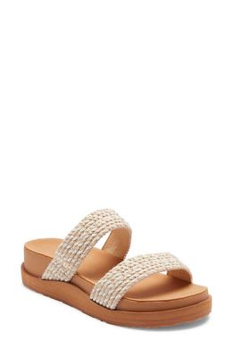 Roxy Summer Breeze Platform Wedge Sandal in Cream