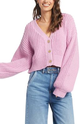 Roxy Sundaze Crop Cardigan in Pirouette