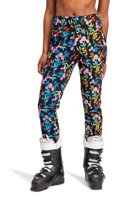 Roxy x Rowley Fuseau Floral Print Insulated Snow Pants in Multifloral