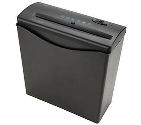 Royal 6-Sheet Strip-Cut Shredder with Basket