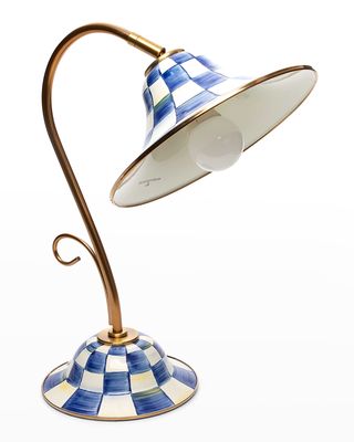 Royal Check 17.65" Desk Lamp