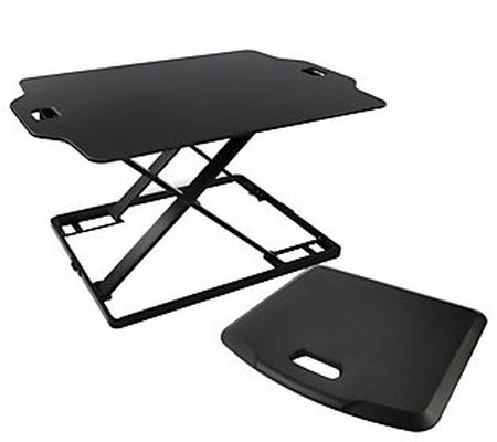 Royal SD22 Slim Sit & Stand Adjustable Desk w/ Standing Mat