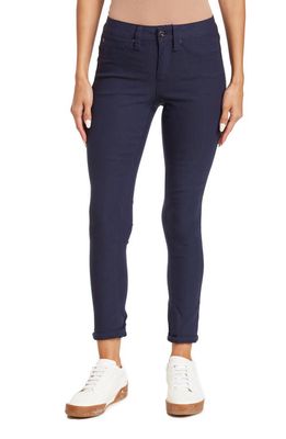 ROYALTY FOR ME High Waist Ankle Skinny Jeans in Navy
