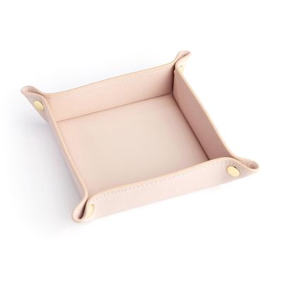 ROYCE New York Catchall Valet Tray in Blush Pink