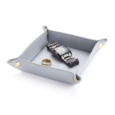 ROYCE New York Catchall Valet Tray in Silver
