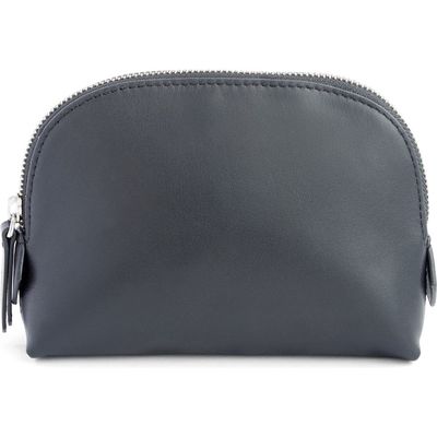 ROYCE New York Personalized Small Cosmetic Bag in Black - Deboss 