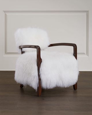 Royce Sheepskin Lounge Chair
