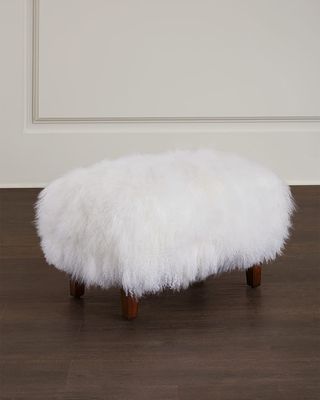 Royce Sheepskin Ottoman