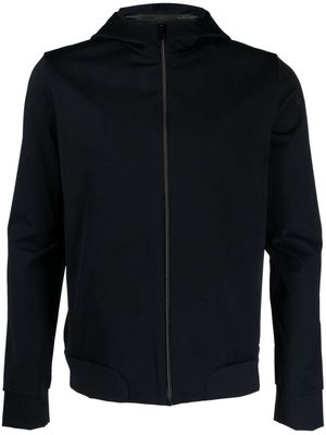 RRD Winter logo-patch hooded jacket - Black